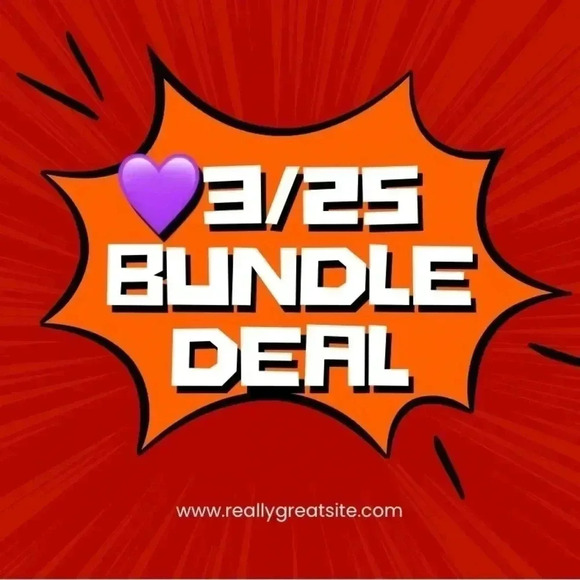 💜 💜💜💜💜3/25 Bundle Deals going on!!!💜💜💜💜 - Picture 1 of 1
